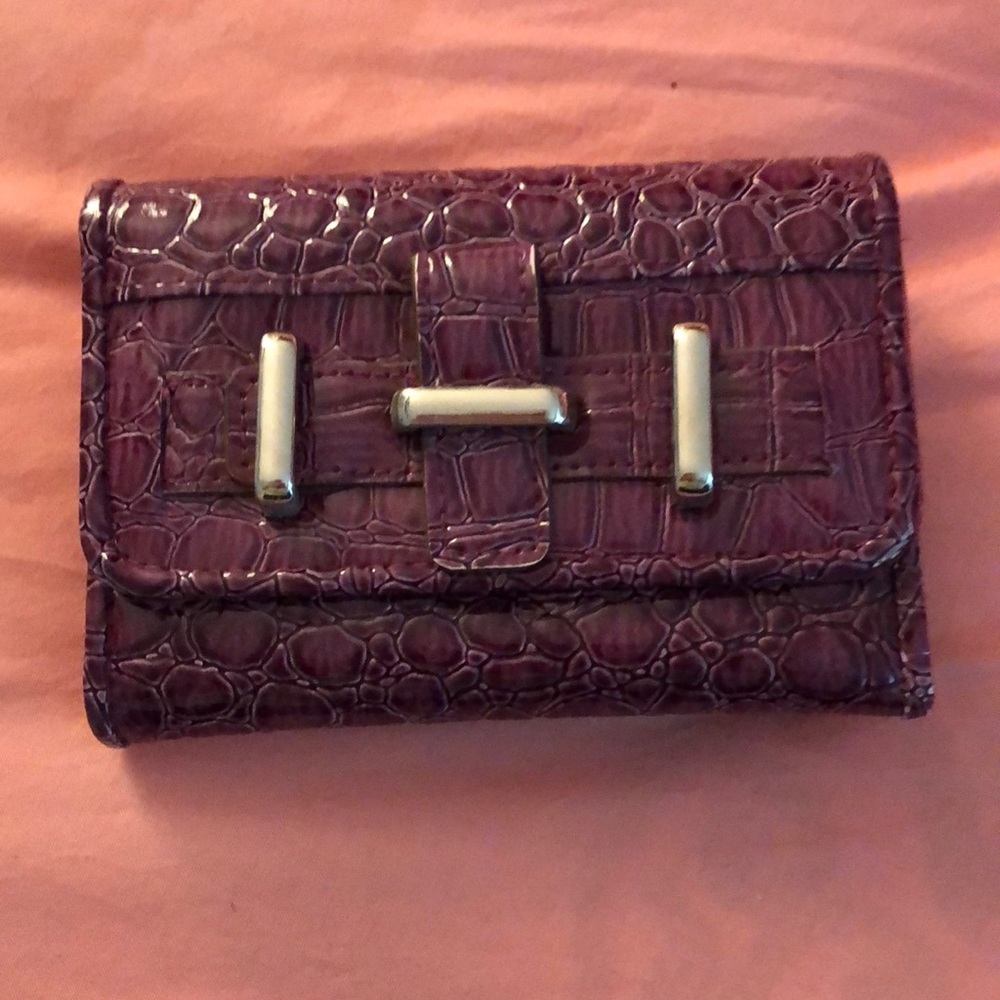 Purple wallet